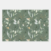 Elegant Gold Greenery Eukalyptus Blätter (Vorderseite)