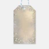 Elegant Gold Hearts Lace Vielen Dank, dass Sie die Geschenkanhänger (Rückseite)