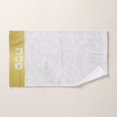 Elegant Gold Hebrew Pessach Handtuch (Handtuch)