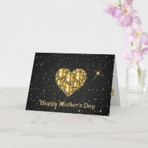 Elegant, Gold, Herz, Star Night