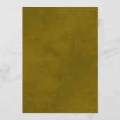 Elegant Gold Lace Frills on Mint Green Wedding Menükarte (Rückseite)