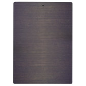 Elegant Gold Lotus Mandala Wood Yoga Instructor Klemmbrett (Rückseite)