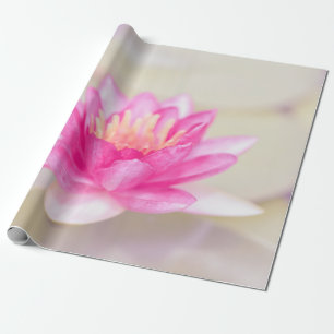 Elegant Gold Lotus, Yoga Geschenkpapier