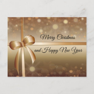 Elegant, Gold, Luxus, Shiny, Urlaub Postkarte