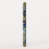 Elegant Gold Mandala Blume Blauer Nebel Case-Mate iPhone Hülle (Hinten/Rechts)