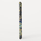 Elegant Gold Mandala Blume Blauer Nebel Case-Mate iPhone Hülle (Hinten/Links)