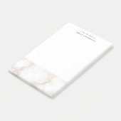 Elegant Gold Marble From the Desk of Post-it Klebezettel (angewinkelt)
