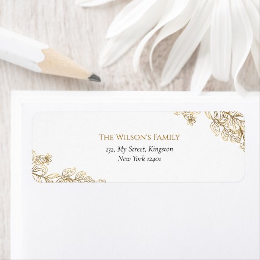 Elegant Gold Merrier Gemeinsam Frohe Weihnachten (Insitu)