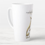 Elegant Gold Milchtasse (Linke Ecke)
