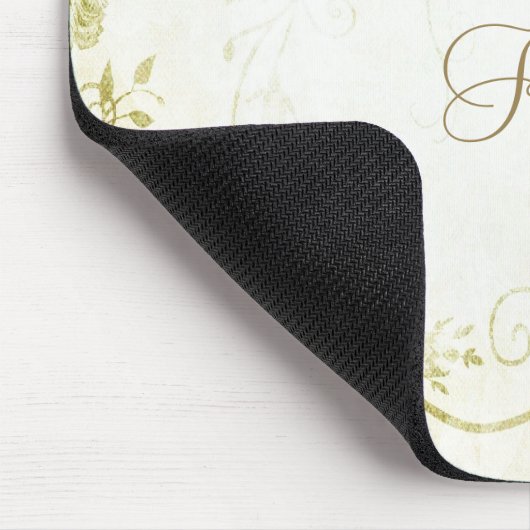 Elegant Gold Mousepad (Ecke)