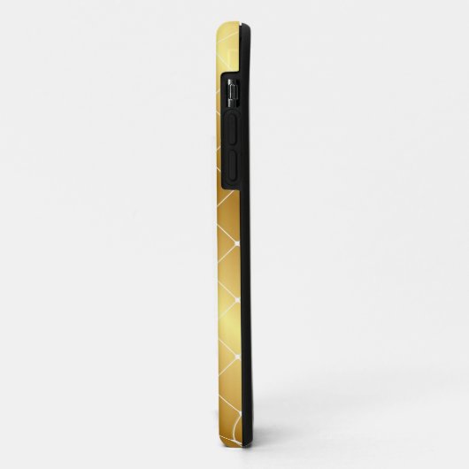 Elegant Gold Muster iPhone Case (Hinten/Links)