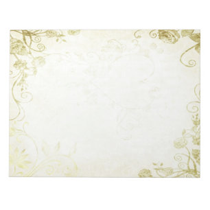 Elegant Gold Notizblock