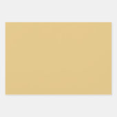 Elegant Gold Nutcracker Christmas Damask Geschenkpapier Set (Vorderseite)