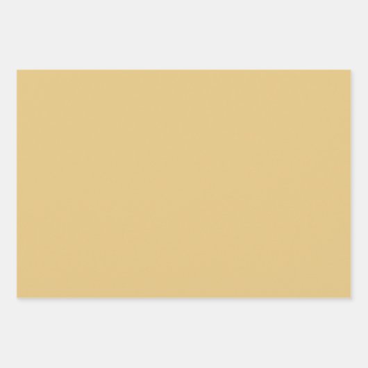 Elegant Gold Nutcracker Christmas Damask Geschenkpapier Set (Vorderseite)