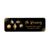Elegant Gold Ornament Christmas (Vorne)
