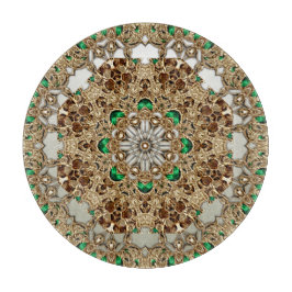 Elegant Gold Ornate Cutting Board Schneidebrett