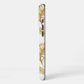 Elegant Gold Phone Cover For Fall iPhone Hülle (Linke Seite)