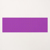 Elegant Gold Polka Dots Yogamatte (Rückseite (Horizontal))