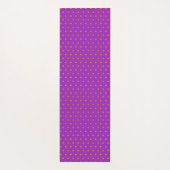 Elegant Gold Polka Dots Yogamatte (Rückseite)