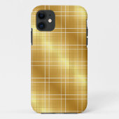 Elegant Gold Print iPhone Case (Rückseite)
