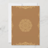 Elegant Gold Retirement Party Invitation Einladung (Rückseite)