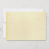 Elegant Gold Script Frohe Weihnachten Foto (Rückseite)