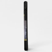 Elegant Gold Signature Monogram with Photo Case-Mate iPhone Hülle (Hinten/Links)