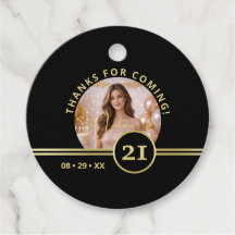 Elegant Gold Signature Monogram with Photo