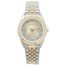 Elegant Gold & Silber Klassisch Römische Zahl indi