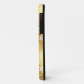 Elegant Gold Snow Flake iPhone Case (Hinten/Links)