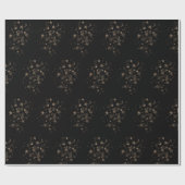 Elegant Gold Star Holiday New year Gifts Geschenkpapier (Flach)