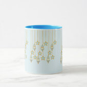 Elegant Gold Star Tasse (Zentrum)