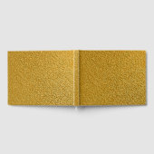 Elegant Gold Texture 10.5" x 8.25" Gästebuch (Voll)