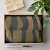 Elegant Gold Tiger Seidenpapier (Geschenk)