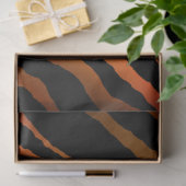 Elegant Gold Tiger Seidenpapier (Geschenk)