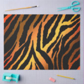 Elegant Gold Tiger Seidenpapier (Basteln)