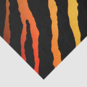 Elegant Gold Tiger Seidenpapier (Ausschnitt)