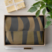 Elegant Gold Tiger Seidenpapier (Geschenk)