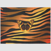 Elegant Gold Tiger Seidenpapier (Vorderseite)