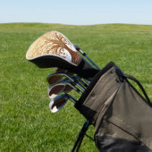 Elegant Gold Tree of Life Spiritual Celebration Golf Headcover (In SItu)