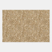 Elegant Gold White Chic Damask Geschenkpapier Set (Vorderseite 2)