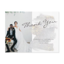 Elegant goldberührtes Silver-Gray Wedding Vielen D