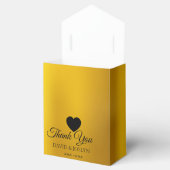 Elegant Golden 50. Hochzeitstag Geschenkschachtel (Geöffnet)