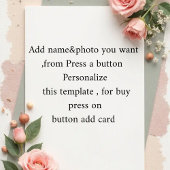 "Elegant Golden Botanical Wedding Invitation - Foi Einladung