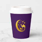 Elegant Golden Camel Pappbecher (Rückseite)