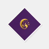 Elegant Golden Camel Serviette (Ecke)