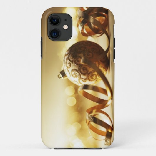 ELEGANT GOLDEN HOLIDAY IPHONE 5 FALL Case-Mate iPhone HÜLLE (Rückseite)