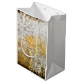 Elegant golden textured design for all projects mittlere geschenktüte (Vorderseite Schrägansicht)