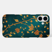 Elegant Golden Vines iPhone Case-Mate iPhone Hülle (Rückseite (Horizontal))