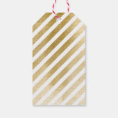 Elegant Goldtone Palm Tree Coquito Vielen Dank Geschenkanhänger (Rückseite)